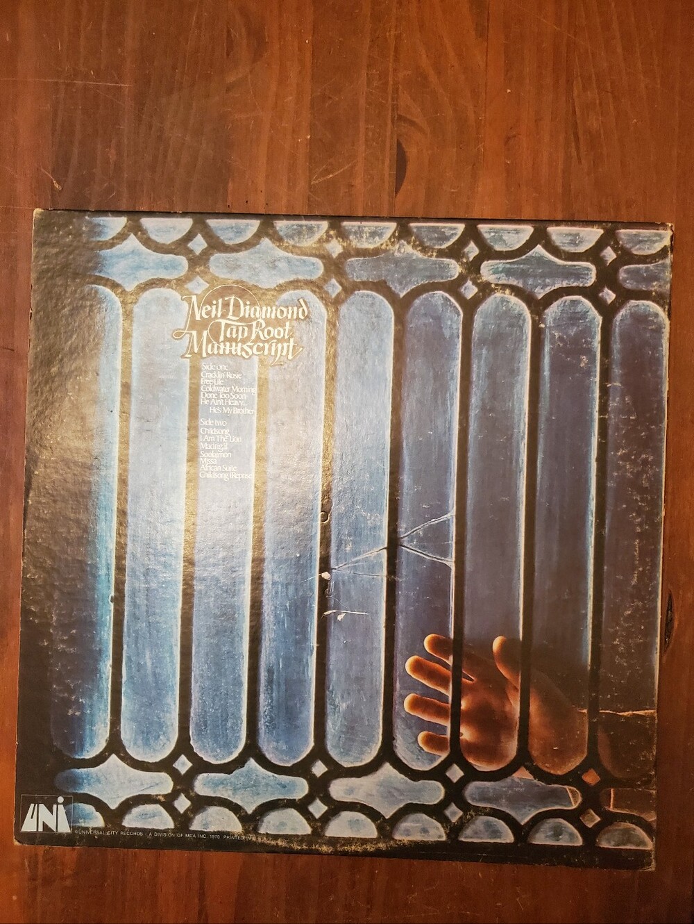 Tap Root Manuscript Vinyl Record - Neil Diamond